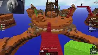 Intense Minecraft bedwars in BEDCRAFT.