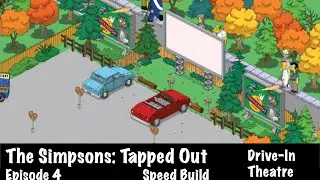 The Simpsons: Tapped Out - Drive-In Theatre (Design)