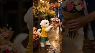 Puppy doesn&rsquo;t have money to buy toy car ..!#@poorpuppy