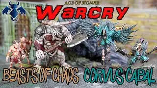 Age of Sigmar: Warcry- NEW! Beasts of Chaos vs. Corvus Cabal