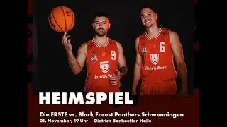Die ERSTE vs Panthers Schwenningen I LICH Basketball e.V. I 1. Regionalliga S&uuml;dwest 6. Spieltag