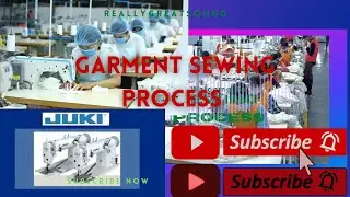 Garments sewing development process video, SEWING Garments, sewing shirt process, sewing pant