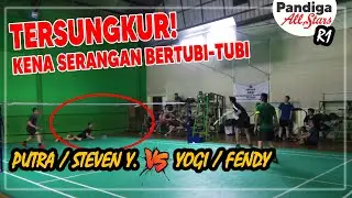 23030127 TERSUNGKUR KENA SERANGAN BERTUBI-TUBI - R1 Putra / Steven vs Yogi / Fendy #PandigaAllstars