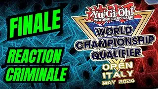 REACTION CRIMINALE ALLA FINALE DELL' OPEN DI ROMA | Yu-Gi-Oh! ITA [by Bash]