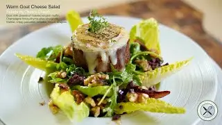 Warm Goat Cheese Salad &ndash; Bruno Albouze &ndash; THE REAL DEAL