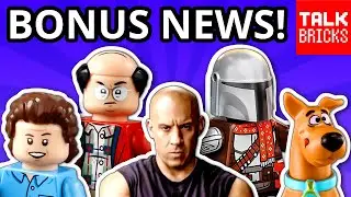 BONUS LEGO NEWS! LEGO Fast & Furious Movie?! Seinfeld! More Ninjago City! Scooby Doo! Comic Con 2021