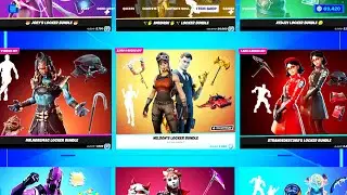 fortnite item shop custom locker bundles!