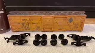 Life Like Model Trains DIY Boxcar Repair and Weathering Project