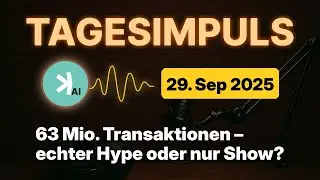 Kaspa Daily (29. Sep) - 63 Mio. Transaktionen &ndash; echter Hype oder nur Show?