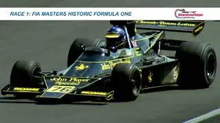 FIA Masters Historic Formula One | Race 1 | The Classic 2018