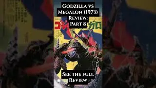 Godzilla vs Megalon (1973) Review: Part 8 #godzilla #showera #movierecap #megalon #jetjaguar