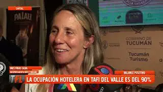 LA OCUPACION HOTELERA EN TAFI DEL VALLE ES DEL 90% 27-01-2026