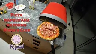 Pizza napolitana no forno Mark's Club!
