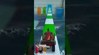 gta 5 onlin fayiter jet & Car parkour