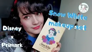 🍎 Primark x Snow White 🍎 Eyeshadow Palette and Lipstick Set Review  | Includes an easy tutorial