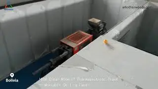 Airwoods - ISO8 Clean Room of Pharmaceutical Plant- Workable Ceiling Panel
