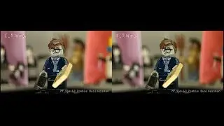 'Zombie Businessman'  Halloween Special Lego Minifigures Season 14-13 3D (SBS)