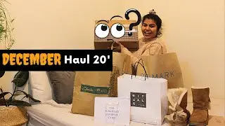 Opened my Favourite Package of 2020 | HUGE DECEMBER HAUL |  Bicester Village | Primark | Try on Haul