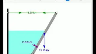 Forces on a Partially Submerged Gate