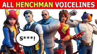 *ALL* HENCHMAN VOICELINES in Chapter 2 Season 2 (Midas,Skye,TNTina, Skye & more) *AGENT VOICES*