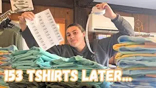 Everything I Did at Work Today (with timestamps) | massive nahamsha delivery