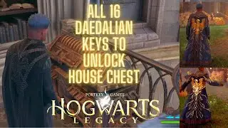 Hogwarts Legacy - All Daedalian Key Locations - All House Token Locations Guide - Get House Cloak