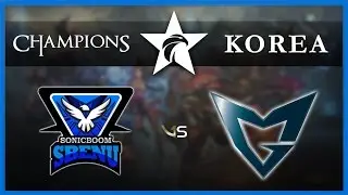 SBENU Sonicboom vs Samsung Galaxy  League Of Legends W8D2  LCK Summer 2015 Game 3