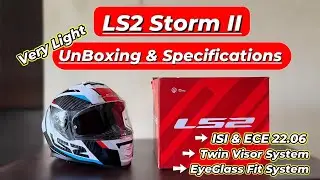 🪶 LS2 STORM 2 FF800 Unboxing & Setup | Best Touring Helmet Under ₹11,000&rdquo;