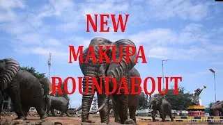 New look of Makupa Roundabout And Makupa Bridge.