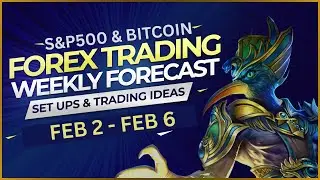 🎯 Weekly Forex Forecast | EURUSD, GBPUSD, USDJPY, BITCOIN, S&P500, AUDUSD, XAUUSD OIL (02/02/2026)