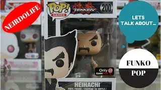 TEKKEN HEIHACHI MISHIMA GAMESTOP EXCLUSIVE funko pop figure UNBOXING REVIEW by neirdolife