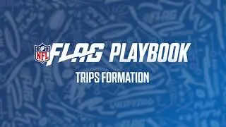 5v5 Trips Formation | NFL FLAG Football Plays