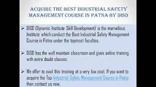Get The Best Safety Officer Course in Patna with online Training Program
