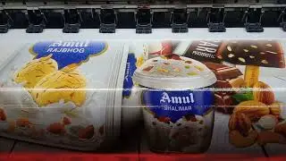 Amul Icecream Printing Mehta Restjet Prince 3202SK