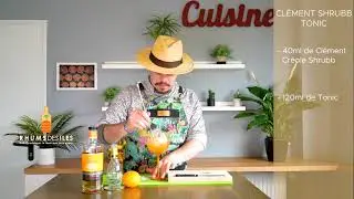 Recette cocktail Schrubb Tonic - Liqueur Cr&eacute;ole Shrubb 40&deg;