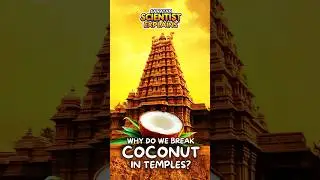 Coconut Breaking Ritual🥥 EXPLAINED!  Deeper Science Behind It! #SanatanScientist #coconutritual