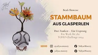 Stammbaum aus Glasperlen (Beads) (TOHO Challenge 2024)