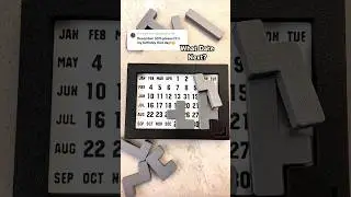 They said this date was IMPOSSIBLE (Dec 30) on the Calendar Puzzle