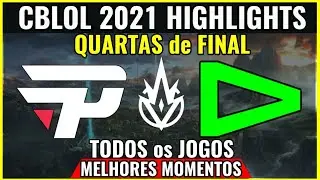 CBLOL PNG vs LLL Highlights Todos os Jogos | CBLOL 2021 1&ordf; Etapa Quartas de Final paiN Gaming x LOUD