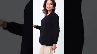 ТРЕНД сезона весна-лето 2024 - свитшот с лампасом по рукаву #style #fashionstyle #стиль