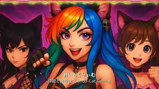 おいもくりぃむ - 仲間と音の夜 (Candy-Cat Remix) [J-Pop / Idolcore]