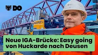 Neue Br&uuml;cke f&uuml;r die IGA in Dortmund - Easy going von Huckarde nach Deusen