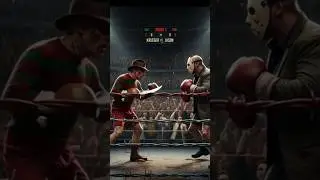 Freddy Krueger vs Jason A hora do pesadelo vs Sexta feira 13 #lutas #boxe #freddy #jason