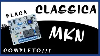 Como &eacute; a placa Cl&aacute;ssica Universal MKN, Completo Tudo Explicado