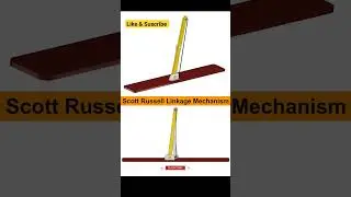 Mechanism : Scott Russell Linkage #mechanism #3ddesign #engineering #linkage