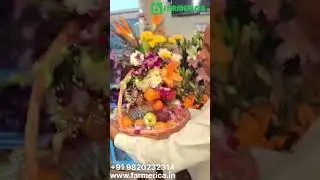 🌸 Fresh Flowers & Fancy Fruit Baskets at the Best Prices! #fruits #fruitsbasket