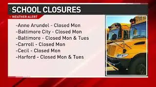 8AM Weather Update | Snow & Ice Still Impacting Maryland