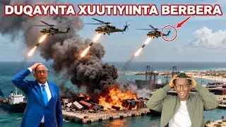 DEGDEG XUUTIYIINTA DUQAYMAHA BERBERA DIYAARIYEY,HANJABAADII UGU CUSLAYD BARAKAC BALAARAN QARXAY,XOG.