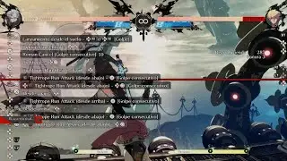 Guilty Gear -Strive-Chipp rope combo side by side