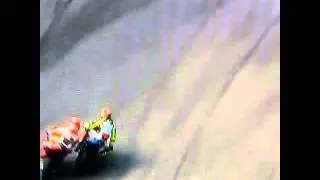 Rossi vs Marquez sepang 2015 helicopter view